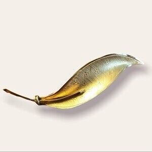 Vintage Brooch 14K Gold Fill Wells Calla Lily Pin